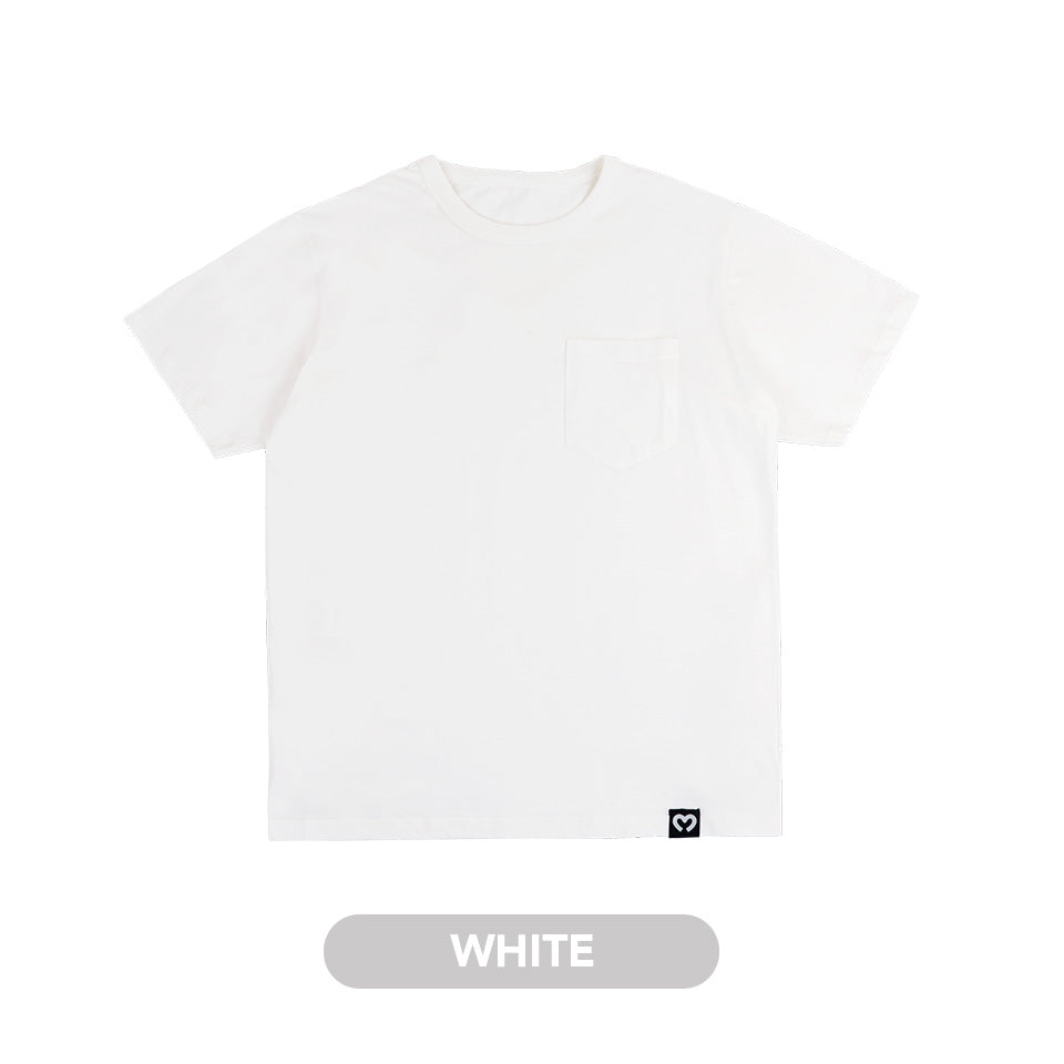 Mooi Kaos Dewasa Unisex Laki Laki Perempuan Kantong Comfy T-Shirt Pocket Adult Cowok Cewek