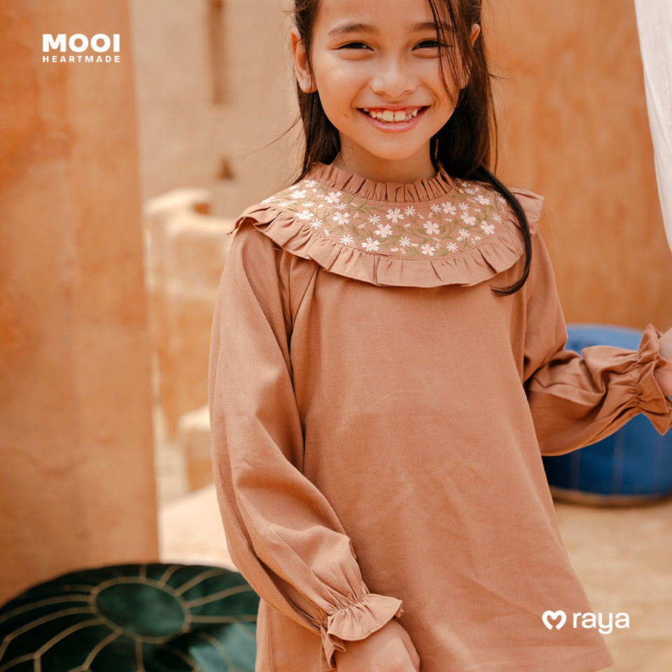 Mooi Setelan Anak Perempuan Raya Collection Khaira Tunic Set