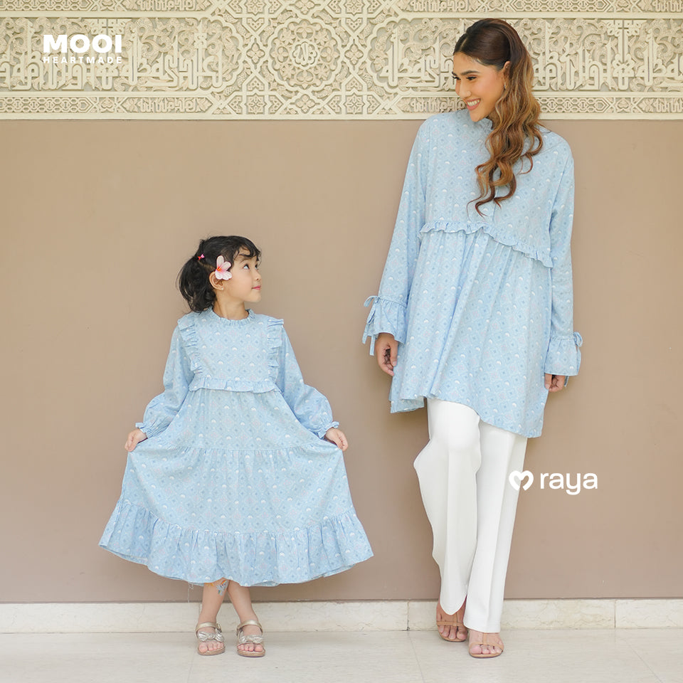 Mooi Dress Anak Gamis Anak Perempuan Raya Collection Namyra Dress