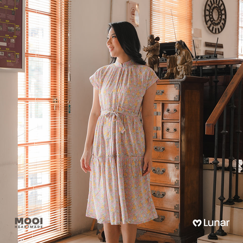 Mooi Dress Dewasa Lunar Collection Camelia Cheongsam Dress Adult