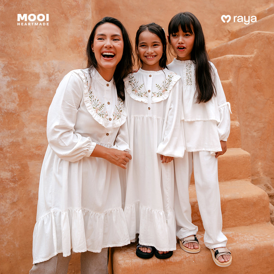 Mooi Dress Anak Gamis Anak Perempuan Raya Collection Noreen Gamis