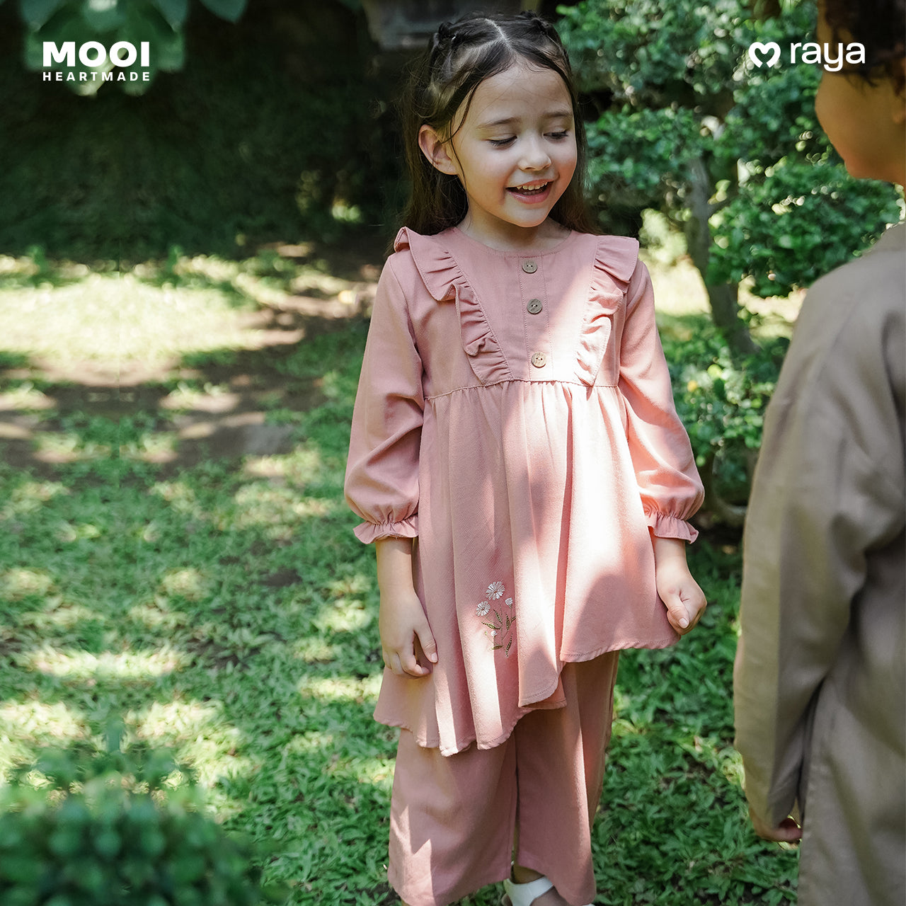 Mooi Setelan Anak Perempuan Xavia Tunik Set