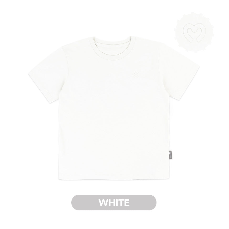 Mooi Kaos Anak Unisex Laki Laki Perempuan Comfy T-Shirt Basic Kids