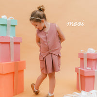 Mooi Atasan Anak Perempuan Evelyn Vest Top