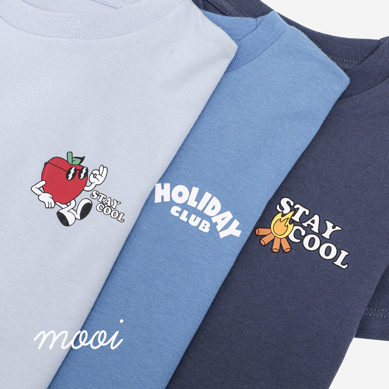 Mooi Kaos Anak Unisex Graphic Tee V1
