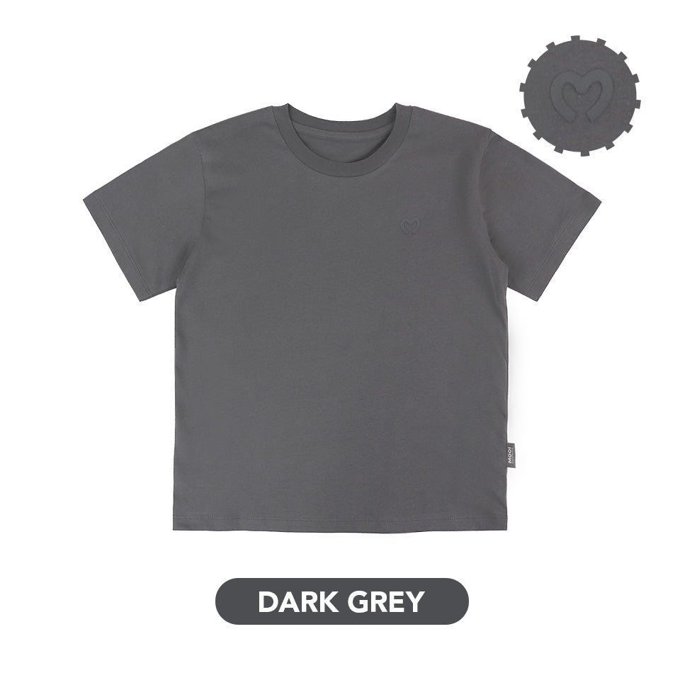 Mooi Kaos Anak Unisex Laki Laki Perempuan Comfy T-Shirt Basic Kids