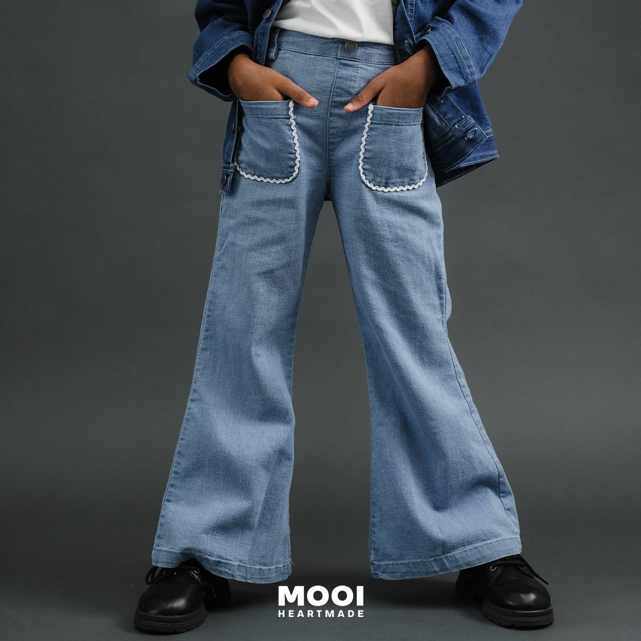 Mooi Celana Jeans Anak Kids Lea Denim Pants