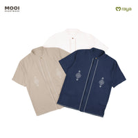 Mooi Atasan Pria Kemeja Pria Raya Collection Ashal Koko