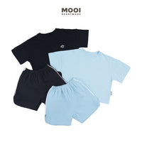Mooi Setelan Anak Kaos Anak Courtside Basic Set