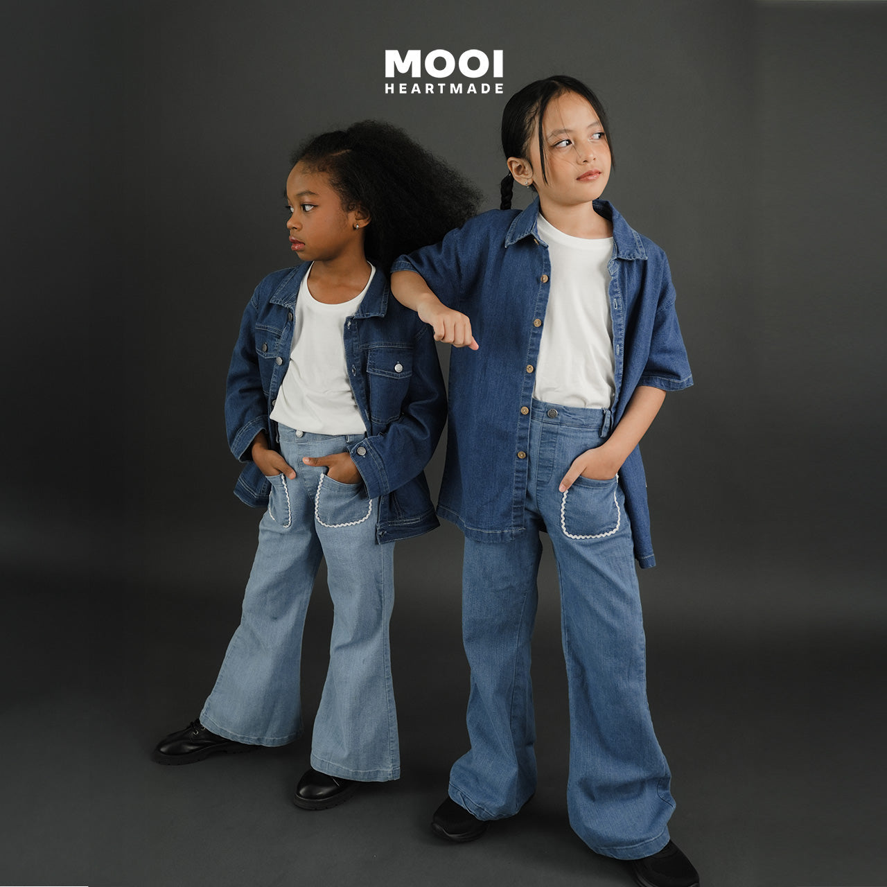 Mooi Celana Jeans Anak Kids Lea Denim Pants