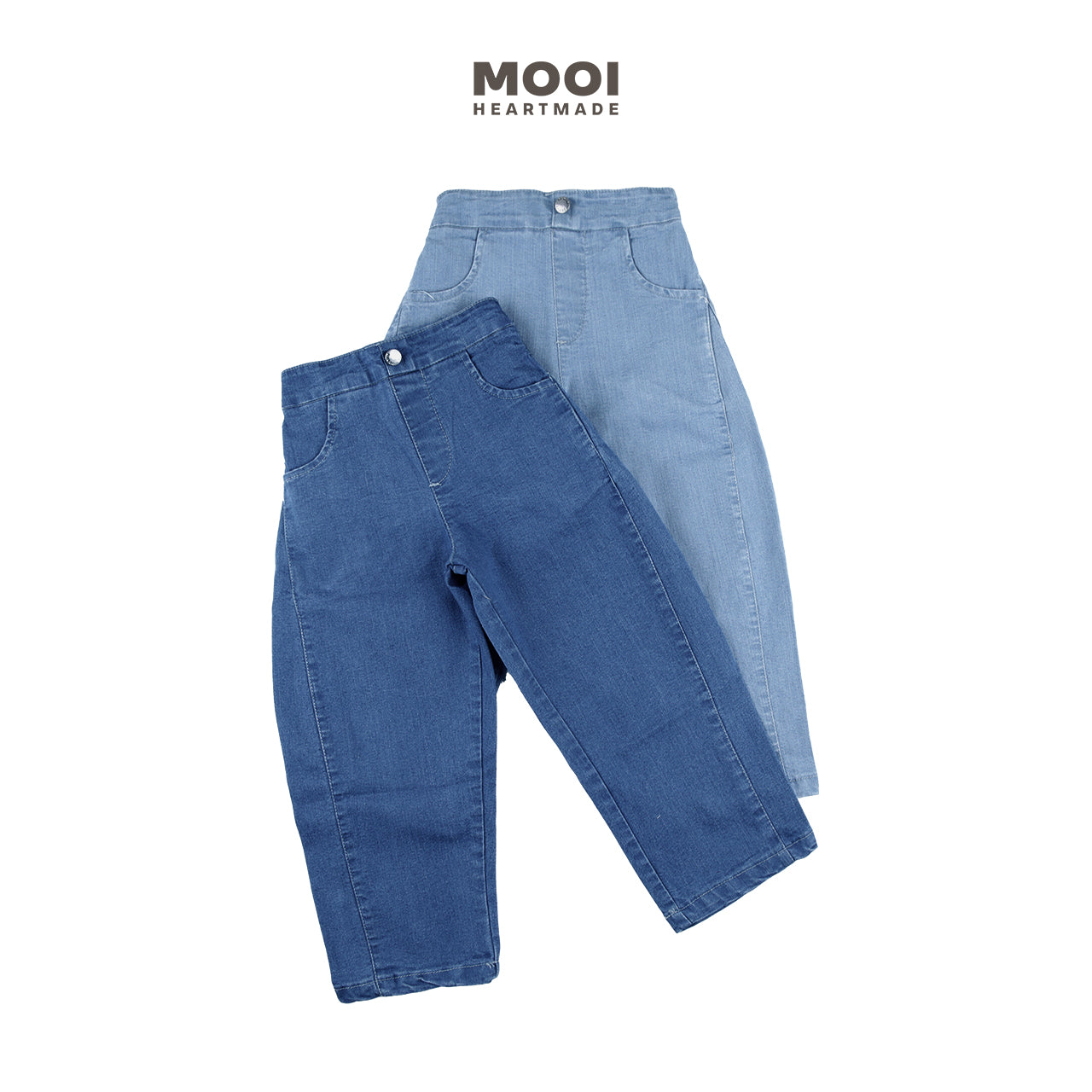 Mooi Celana Jeans Anak Kids Barrel Denim Pants