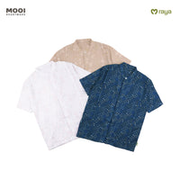 Mooi Atasan Pria Kemeja Pria Raya Collection Rashad Koko Adult Zeina Series