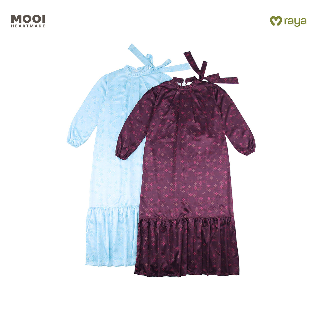 Mooi Dress Dewasa Raya Collection Nawrah Gamis Adult Nawasena Series