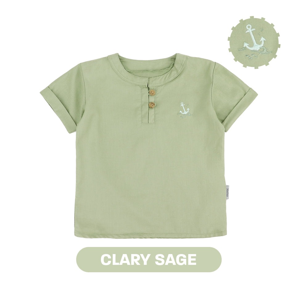 Mooi Kemeja Anak Laki-Laki Darel Shirt