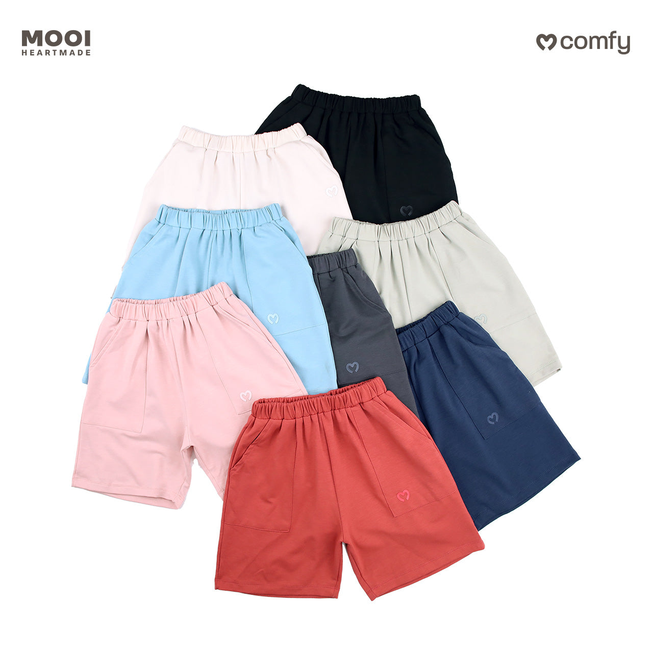 Mooi Comfy Teens Short Pants Celana Pendek Teens