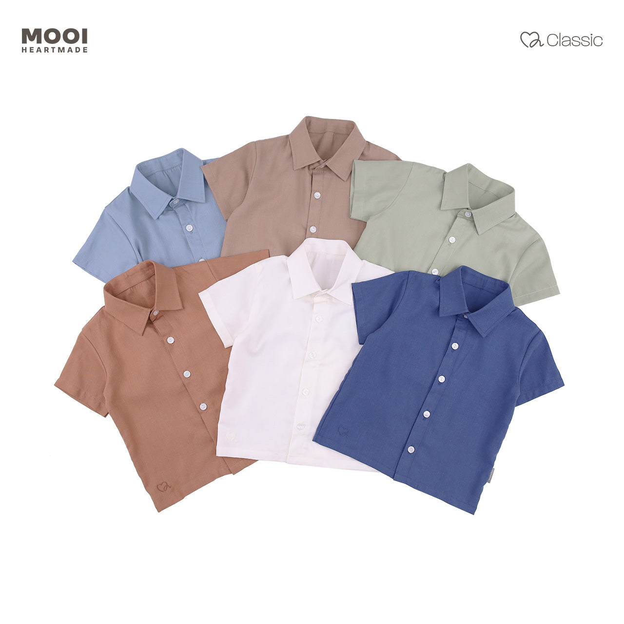 Mooi Kemeja Anak Laki-laki Oliver Shirt