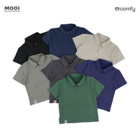 Mooi Kemeja Anak Laki-Laki Comfy Polo Shirt
