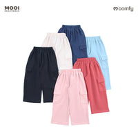 Mooi Celana Panjang Anak Perempuan Comfy Long Cargo Pants