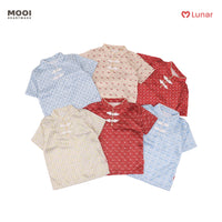 Mooi Kemeja Anak Laki-Laki Lunar Collection Liu Cheongsam Shirt