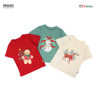 Mooi Kaos Anak Laki-Laki Christmas Collection Jolly Christmas Graphic Tee