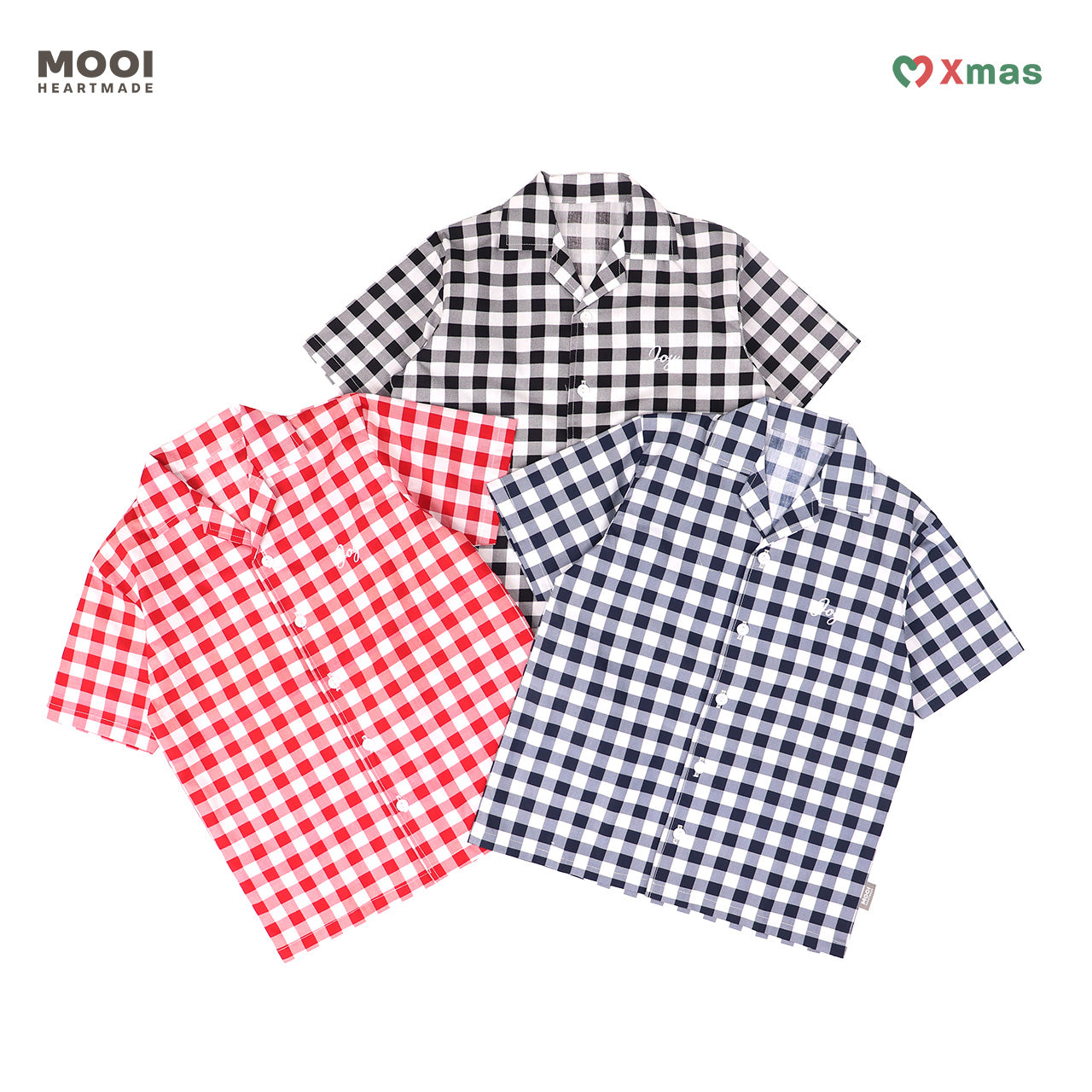 Mooi Kemeja Anak Laki-laki Christmas Collection Jason Shirt
