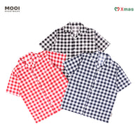 Mooi Kemeja Anak Laki-laki Christmas Collection Jason Shirt