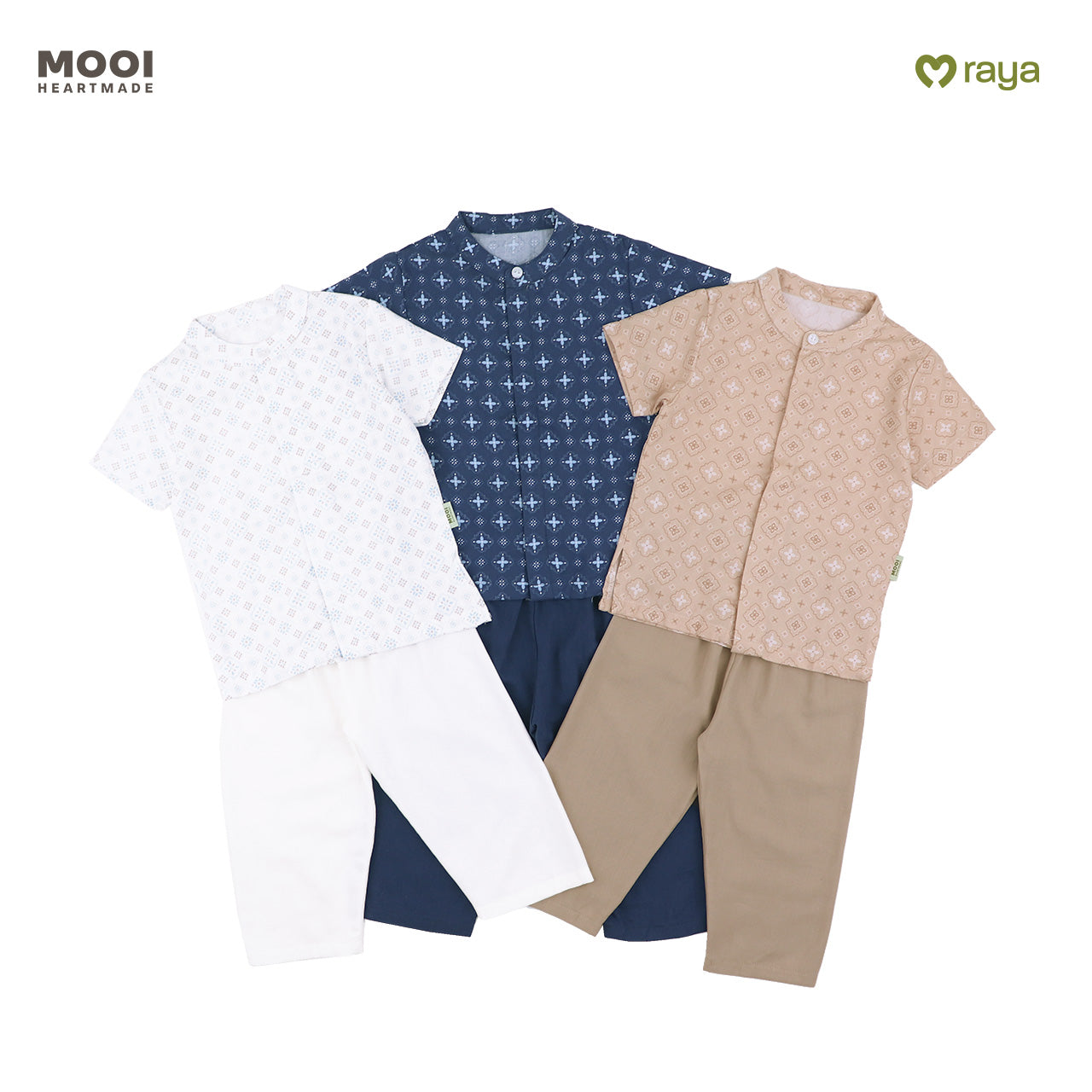 Mooi Zayyan Koko Set Setelan Koko Anak Raya Collection Sandya Series