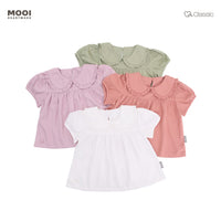Mooi Atasan Anak Perempuan Eleanor Puff Top