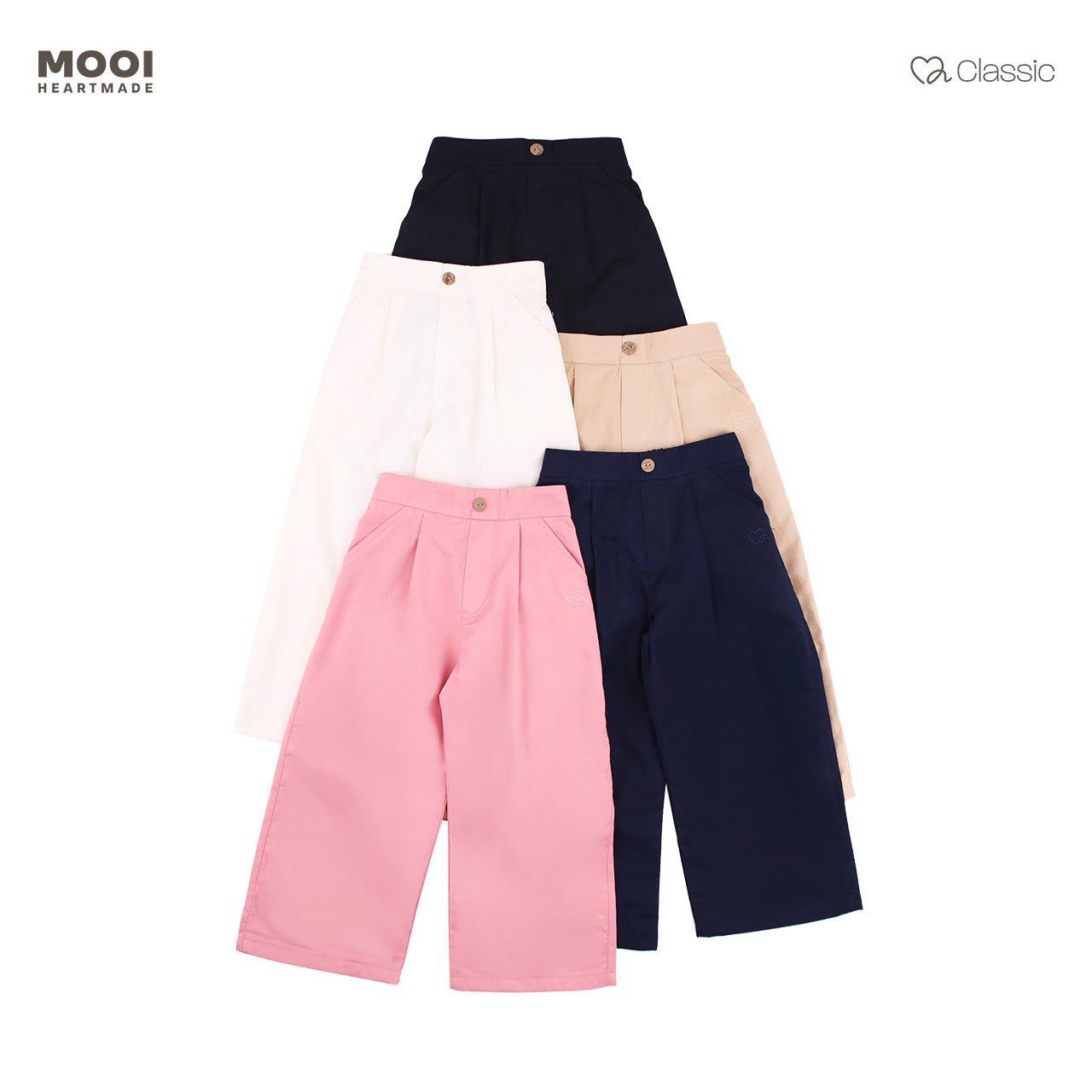 Mooi Celana Panjang Anak Perempuan Classic Girls Long Pants