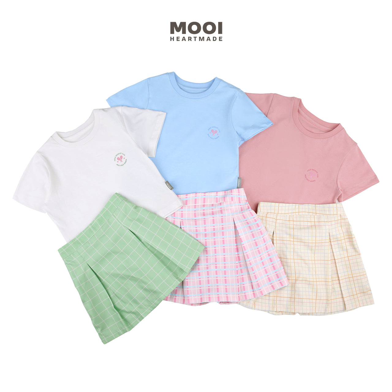 Mooi Setelan Anak Perempuan Courtside Girls Set