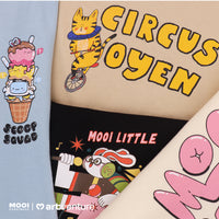 Mooi Artventure x Illustrator Vintage Tshirt Tee Kaos Anak