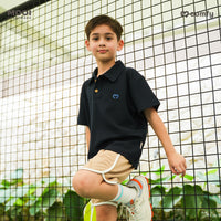 Mooi Kemeja Anak Laki-Laki Comfy Polo Basic