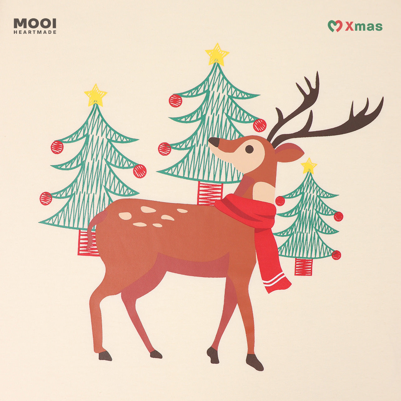 Mooi Kaos Anak Laki-Laki Christmas Collection Jolly Christmas Graphic Tee