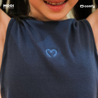Mooi Atasan Anak Perempuan Comfy Sleeveless Top