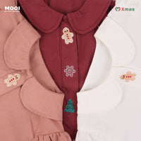 Mooi Atasan Anak Perempuan Christmas Collection Adeline Top