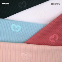 Mooi Atasan Anak Perempuan Comfy Rib Basic Top