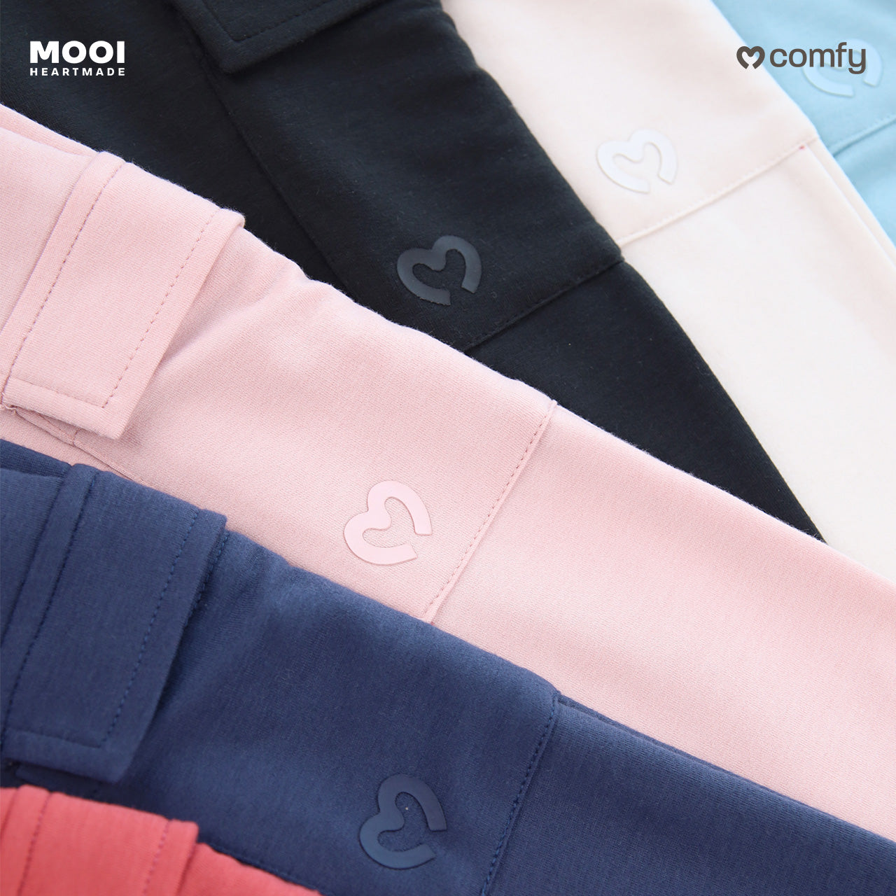 Mooi Celana Panjang Anak Perempuan Comfy Long Cargo Pants