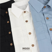 Mooi Kemeja Anak Laki-laki Akio Boxy Shirt Pocket