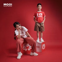 Mooi Merdeka Kaos Kemerdekaan 17 Agustus T-shirt Anak Merdeka Vintage Tee I Love Indonesia