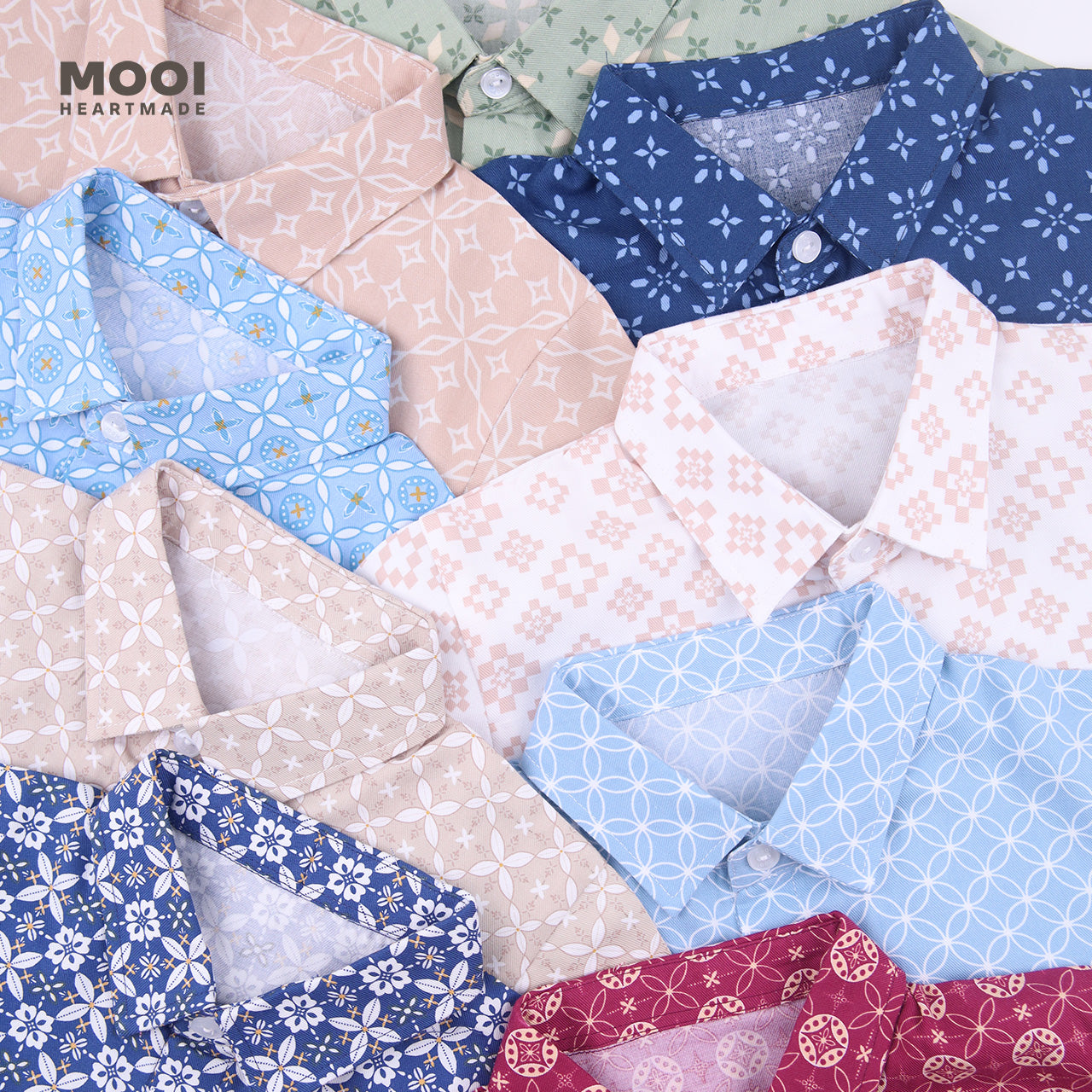 Mooi Atasan Batik Kemeja Anak Laki-Laki Mahagra Batik Shirt