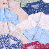 Mooi Atasan Batik Kemeja Anak Laki-Laki Mahagra Batik Shirt