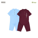 Mooi Adam Koko Set Setelan Koko Anak Raya Collection