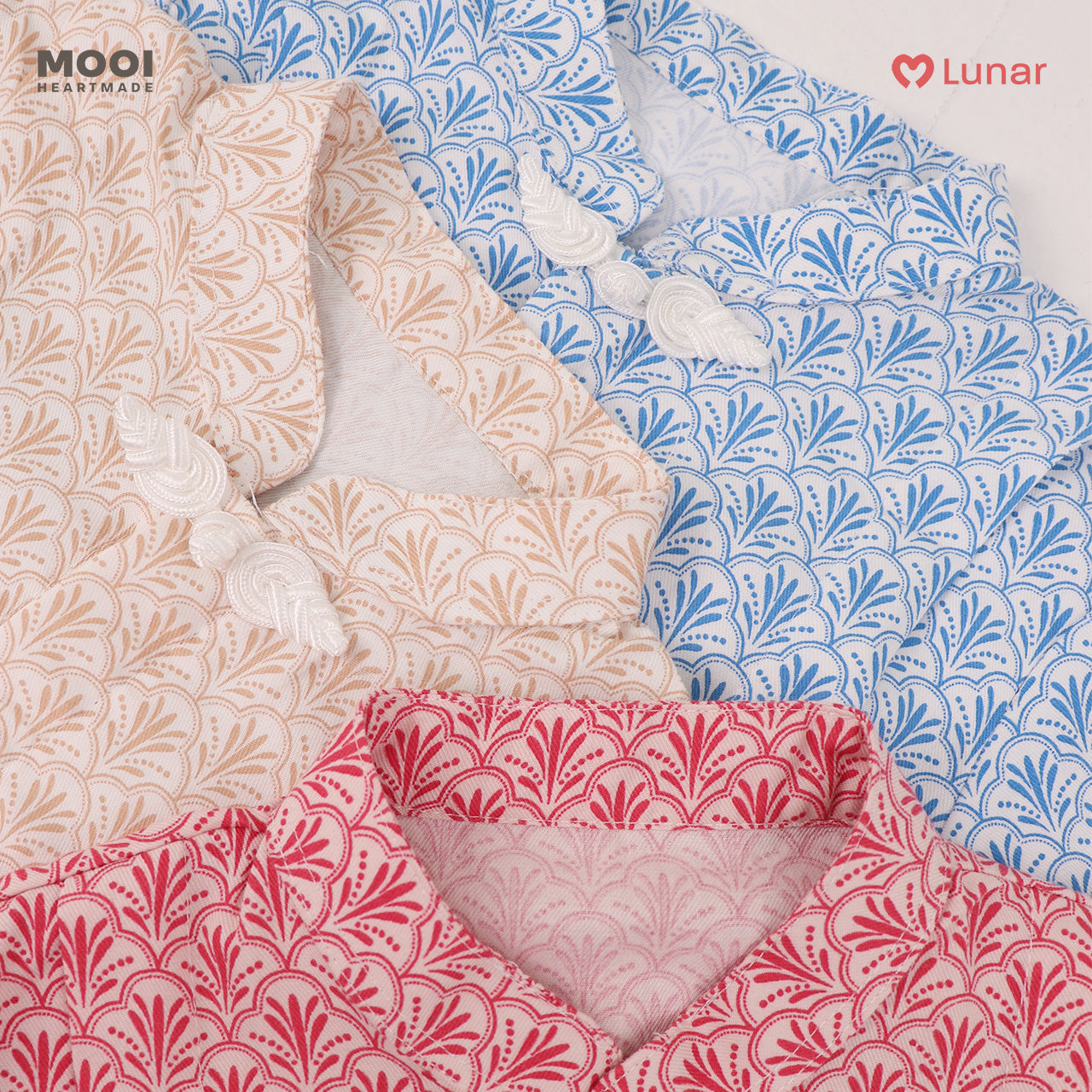 Mooi Kemeja Anak Laki-Laki Lunar Collection Lee Cheongsam Shirt