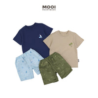 Mooi Setelan Anak Kaos Anak Tshirt Kai Graphic Tee Set