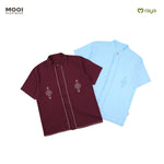 Mooi Atasan Pria Kemeja Pria Raya Collection Ashal Koko