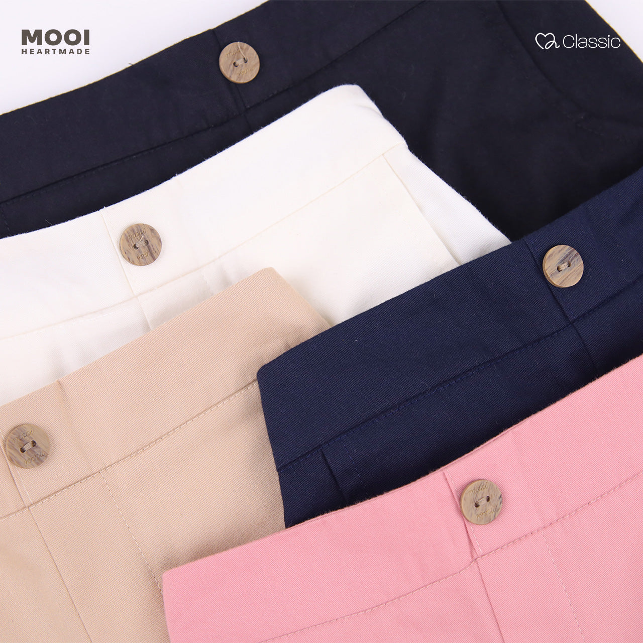 Mooi Celana Panjang Cargo Anak Perempuan Classic Girl Cargo Pants