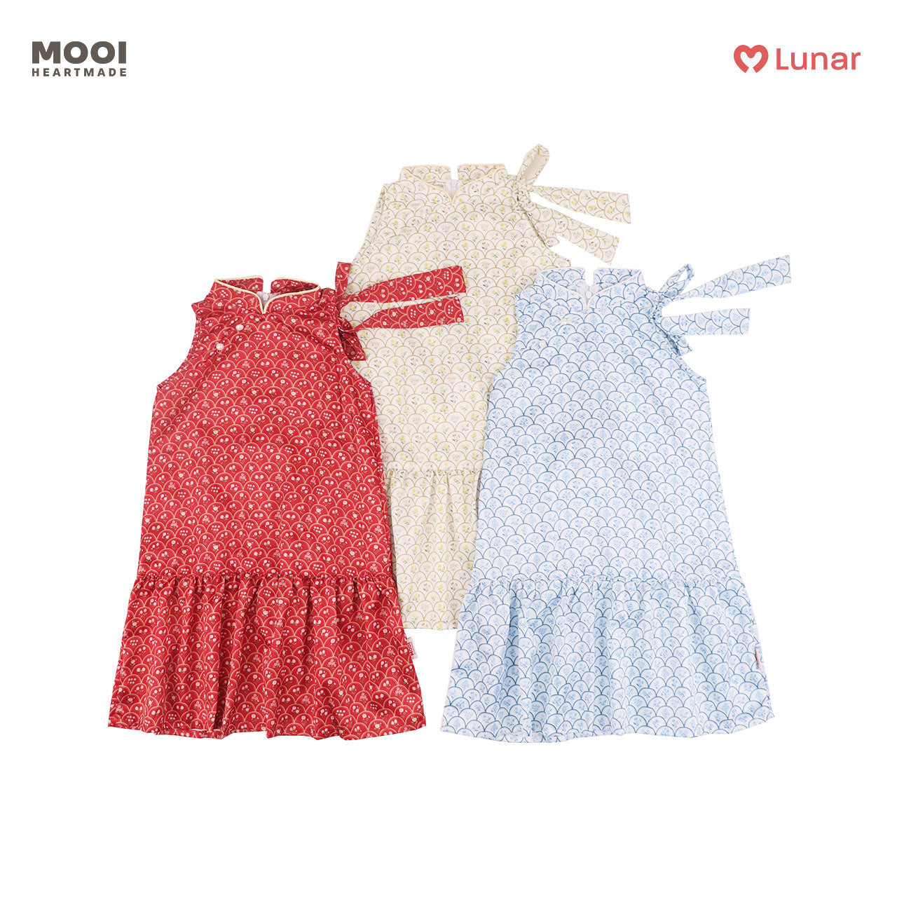 Mooi Dress Anak Perempuan Lunar Collection Fei Cheongsam Dress