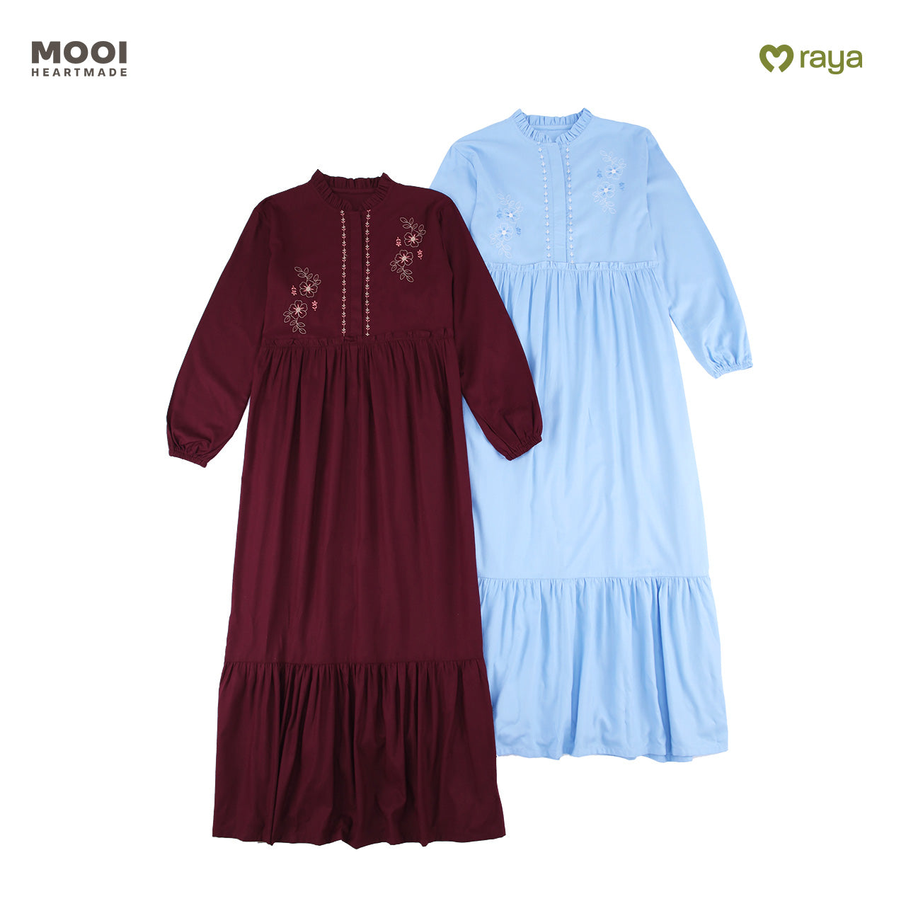 Mooi Dress Dewasa Raya Collection Sadiya Gamis Adult