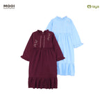Mooi Dress Anak Gamis Anak Perempuan Raya Collection Samaiya Gamis
