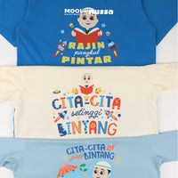 Mooi x Nussa Kaos Anak Laki-Laki Nussa Tshirt Graphic